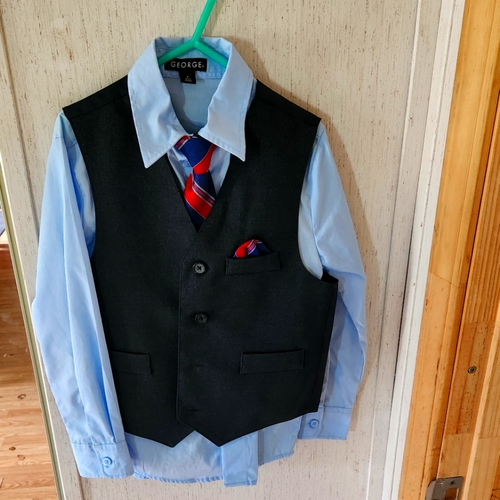 Boys 4 piece suit